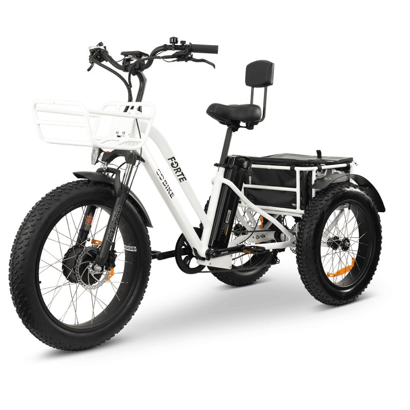 forte electric bike white 2