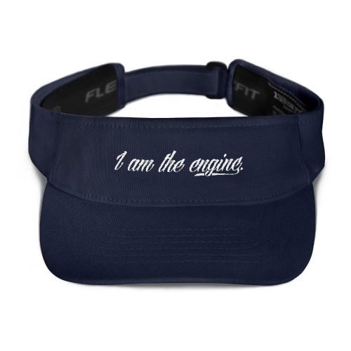 "I am the engine." Cycling Visor - Urban Cycling Apparel