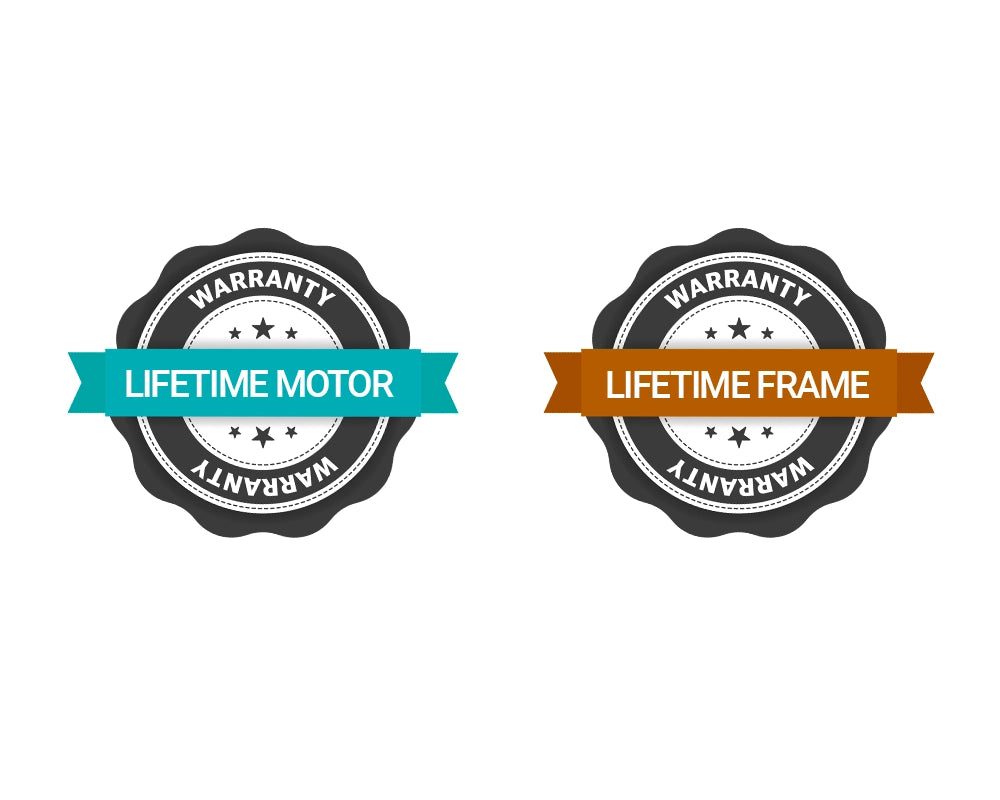 lifetime motor warranty lifetime frame warranty