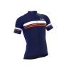 Men's Classic Blue Short Sleeve Jersey, Bib Shorts - Urban Cycling Apparel