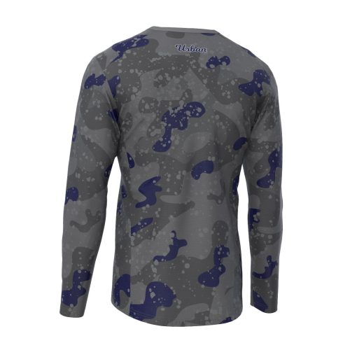 mens long sleeve camo mtb mountain bike cycling jersey 695263