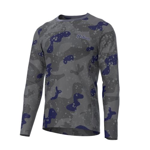 Men's Long Sleeve Camo MTB Mountain Bike Cycling Jersey - Urban Cycling Apparel