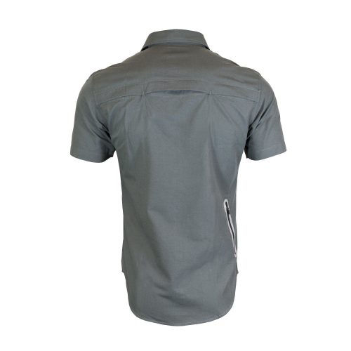 the pedalers pub shirt short sleeve casual urban commuter cycling jersey with snaps zipper pockets and dry fast wicking 985692