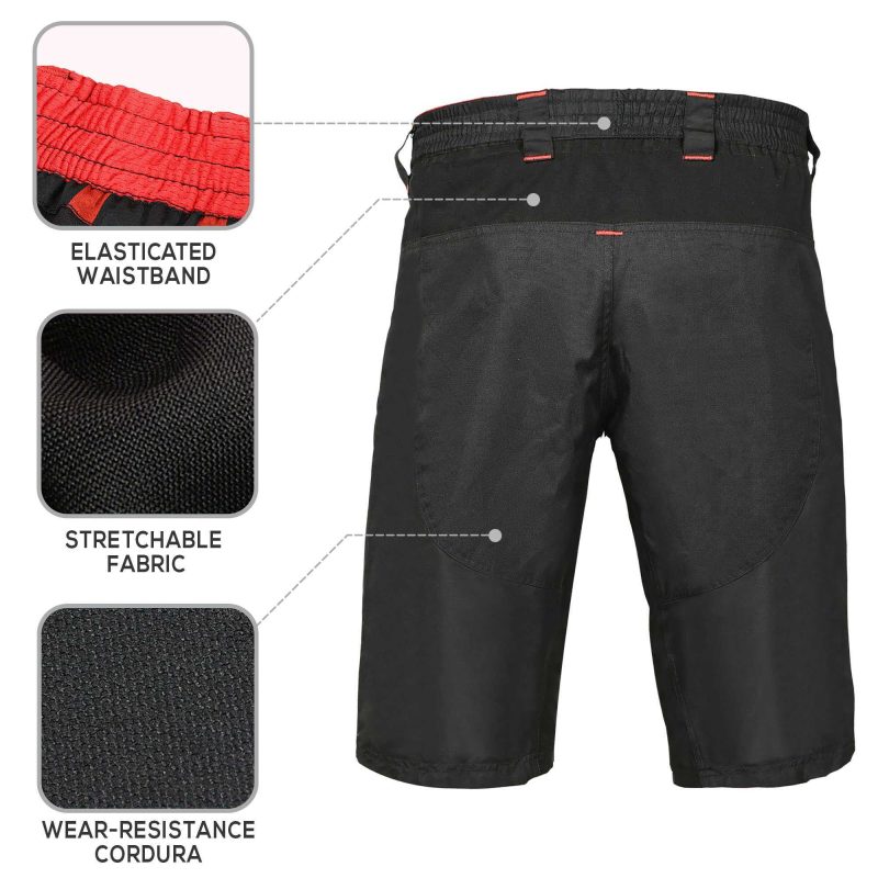 the single tracker mens mtb mountain bike shorts 227144