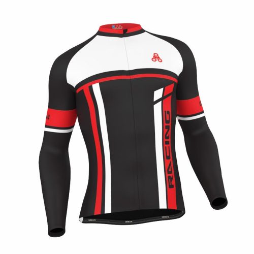 Urban Cycling RED THERMAL WINTER fleece Jersey & Bib Tights - Urban Cycling Apparel