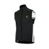 URBAN CYCLING WINDBREAKER VEST / GILET - Black & White - Urban Cycling Apparel