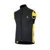 URBAN CYCLING WINDBREAKER VEST / GILET - Black & Yellow - Urban Cycling Apparel